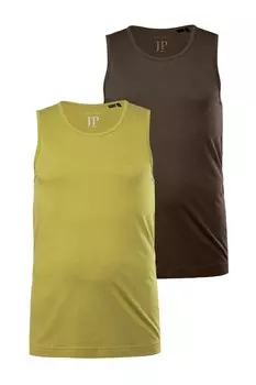 Рубашка JP1880, цвет Dark brown/Green