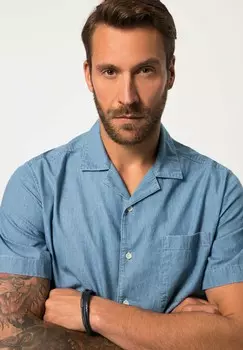 Рубашка JP1880, светло-голубой деним