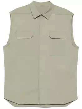 Рубашка Jumbo Rick Owens, зеленый