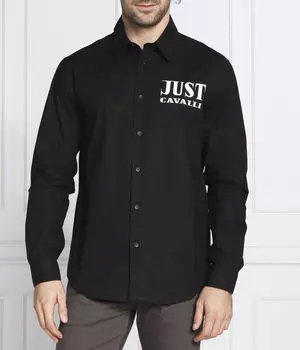 Рубашка Just Cavalli Regular Fit, черный