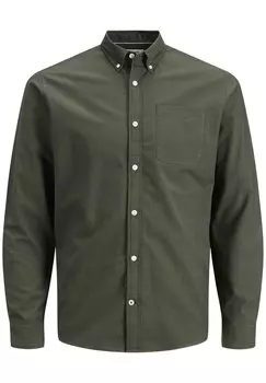 Рубашка JWHCLASSIC OXFORD Jack & Jones, темно-зеленый