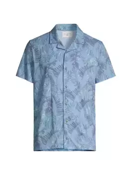 Рубашка-кабана с цветочным принтом Atlantic Sol Angeles, цвет atlantic floral