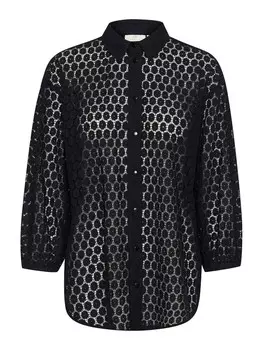 Рубашка Kaffe Blouse Loren, черный