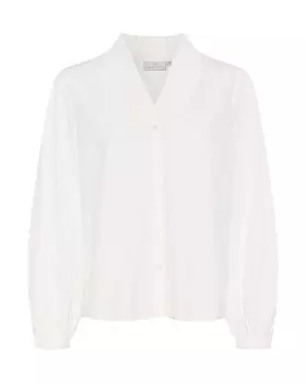 Рубашка Kaffe Blouse Maia, белый