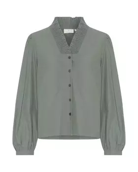 Рубашка Kaffe Blouse Maia, хаки