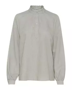 Рубашка Kaffe Blouse, оливковый
