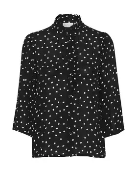 Рубашка Kaffe Blouse Vinni, черный