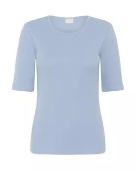 Рубашка Kaffe Carna, небесно-синий