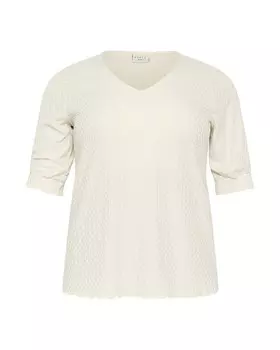 Рубашка KAFFE CURVE, белый