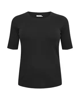 Рубашка KAFFE CURVE carina, черный