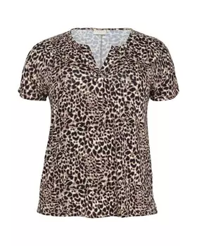 Рубашка KAFFE CURVE Charlotta, цвет Cream/Sand