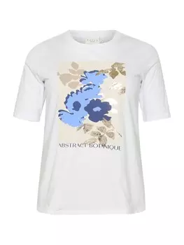 Рубашка KAFFE CURVE KCprilla, белый