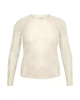 Рубашка KAFFE CURVE Nikoline, белый