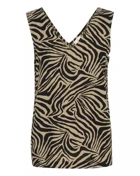 Рубашка Kaffe Milia, темно-бежевый