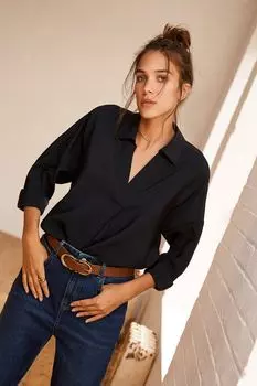 Рубашка-кайдер Mint Velvet, синий