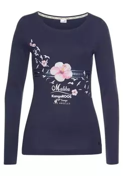 Рубашка KangaROOS, морской синий