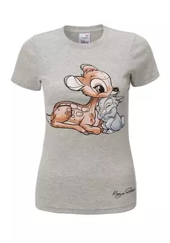 Рубашка KangaROOS, пестрый серый