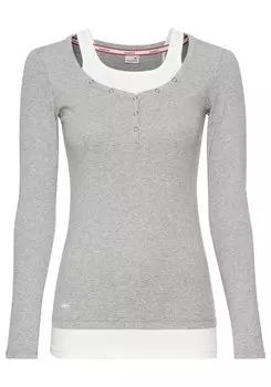 Рубашка KangaROOS, пятнистый серый