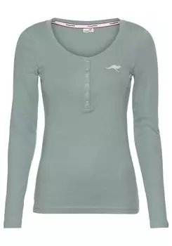 Рубашка KangaROOS, зеленый