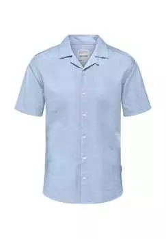 Рубашка Кантли рубашка с короткими рукавами Only & Sons, синий