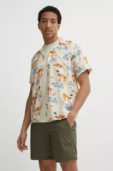 Рубашка Kaotiko, бежевый