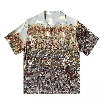 Рубашка Kapital Rayon Nabajo Land Aloha Shirt, серый