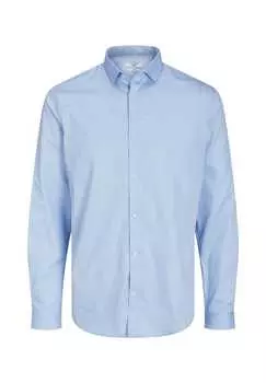Рубашка Кардифф рубашка с длинными рукавами Jack & Jones, голубой