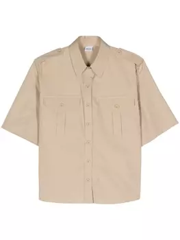 Рубашка карго из хлопка ASPESI, бежевый