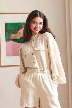 Рубашка-Карго содержит белье Y.A.S, белый