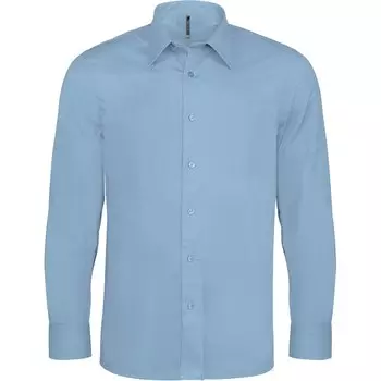 Рубашка Kariban Cotton/Elastane, синий