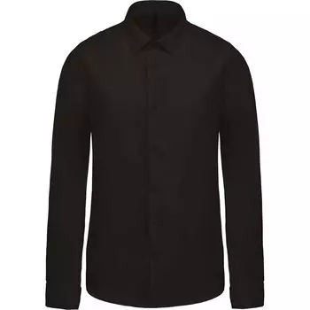Рубашка Kariban Cotton Popeline, черный