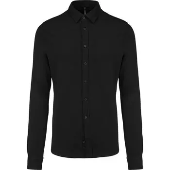 Рубашка Kariban Piqu, черный