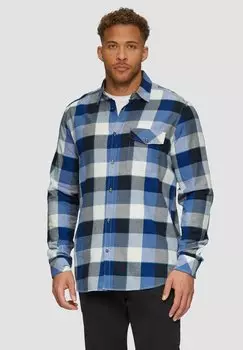 Рубашка KARIERTES ARTWORK s.Oliver, синий