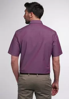 Рубашка KARIERTES POPELINE KURZARMHEMD MODERN FIT Eterna, красный