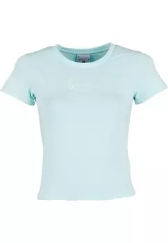 Рубашка Karl Kani, бирюзовый