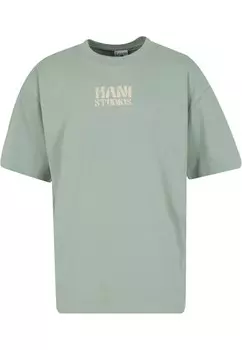 Рубашка Karl Kani, пастельный зеленый