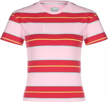 Рубашка Karl Kani, розовый/красный