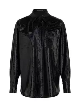 Рубашка Karl Lagerfeld Blouse, черный