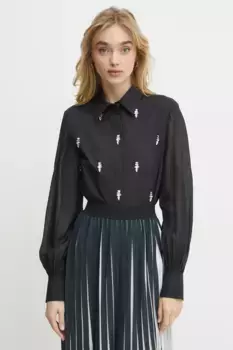Рубашка Karl Lagerfeld, черный