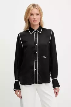 Рубашка Karl Lagerfeld, черный