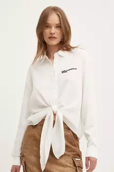 Рубашка Karl Lagerfeld Jeans, белый