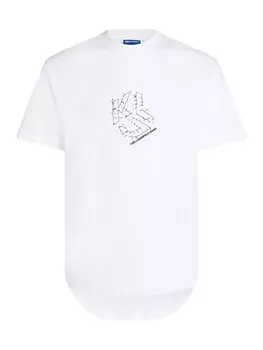 Рубашка KARL LAGERFELD JEANS, белый