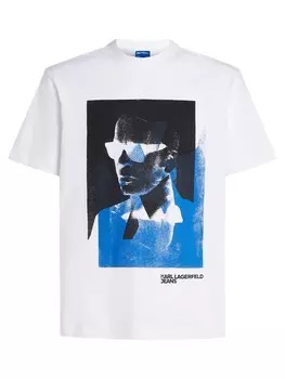 Рубашка KARL LAGERFELD JEANS, белый