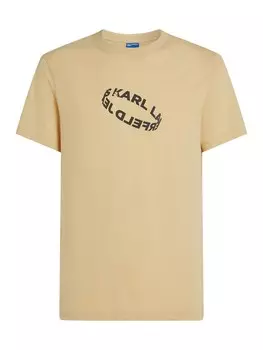 Рубашка KARL LAGERFELD JEANS, бежевый