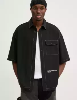Рубашка Karl Lagerfeld Jeans, черный