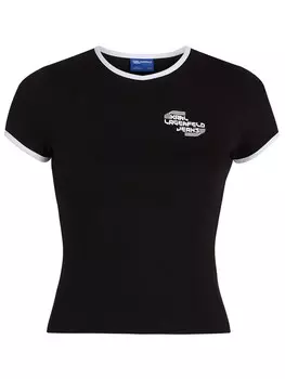 Рубашка KARL LAGERFELD JEANS, черный