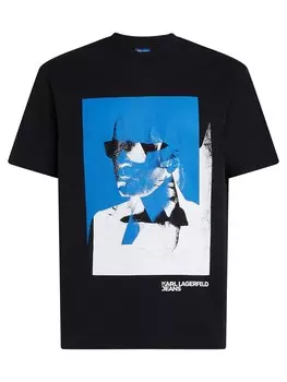 Рубашка KARL LAGERFELD JEANS, черный