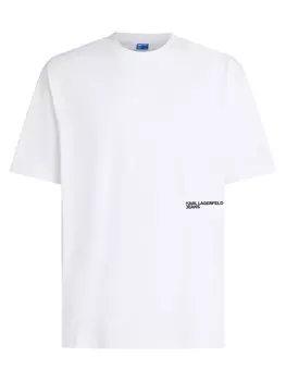 Рубашка KARL LAGERFELD JEANS GRAFIK, белый