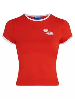 Рубашка KARL LAGERFELD JEANS, красный