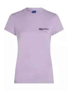 Рубашка KARL LAGERFELD JEANS, сиреневый